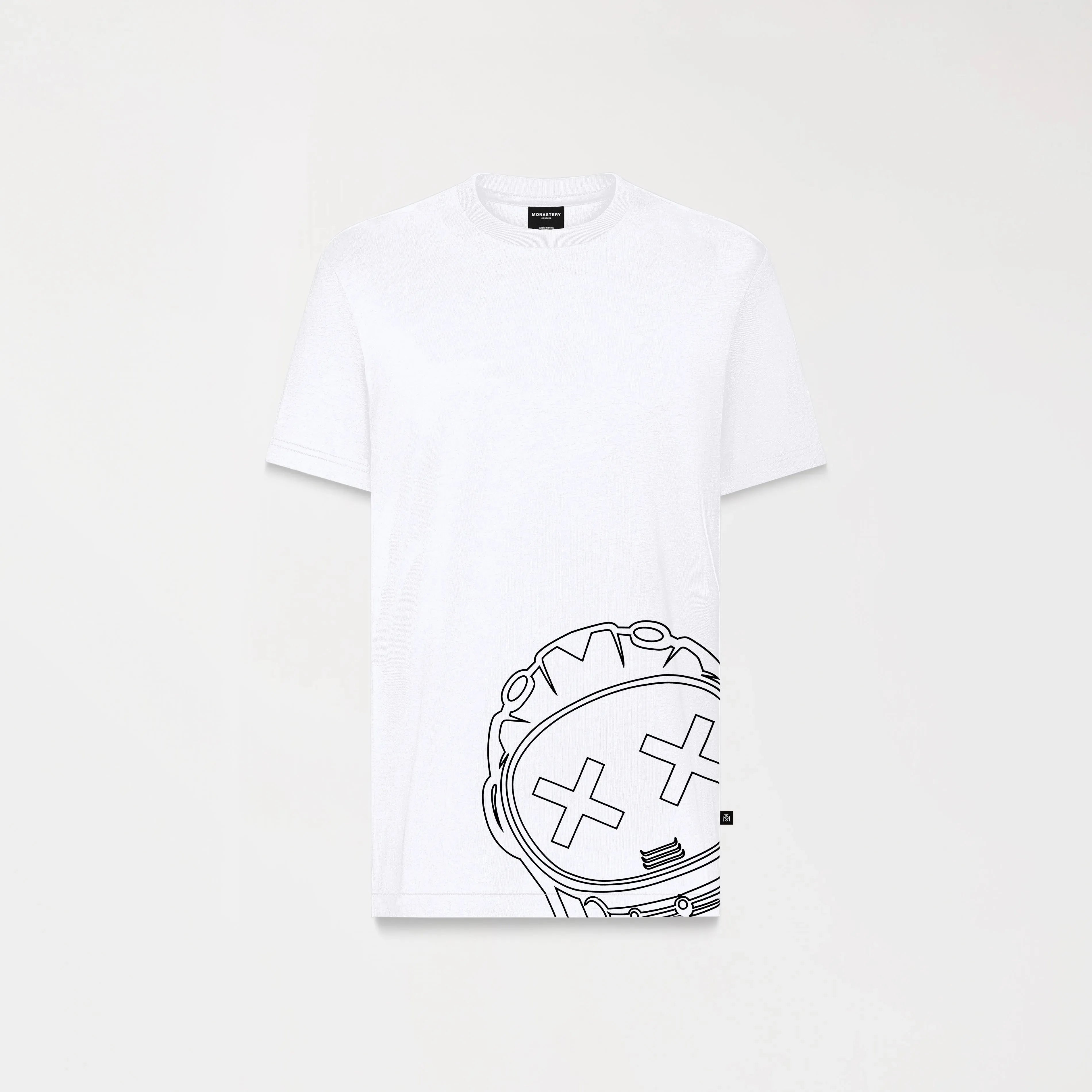 10000801250702 ALFIO T-SHIRT MEN WHITE