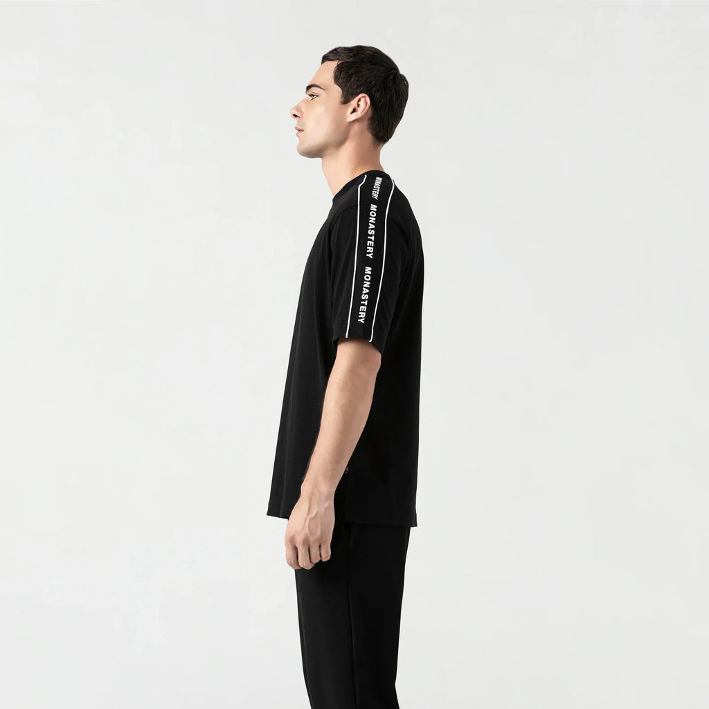 BLACKFORD TSHIRT MEN OVERSIZED BLACK