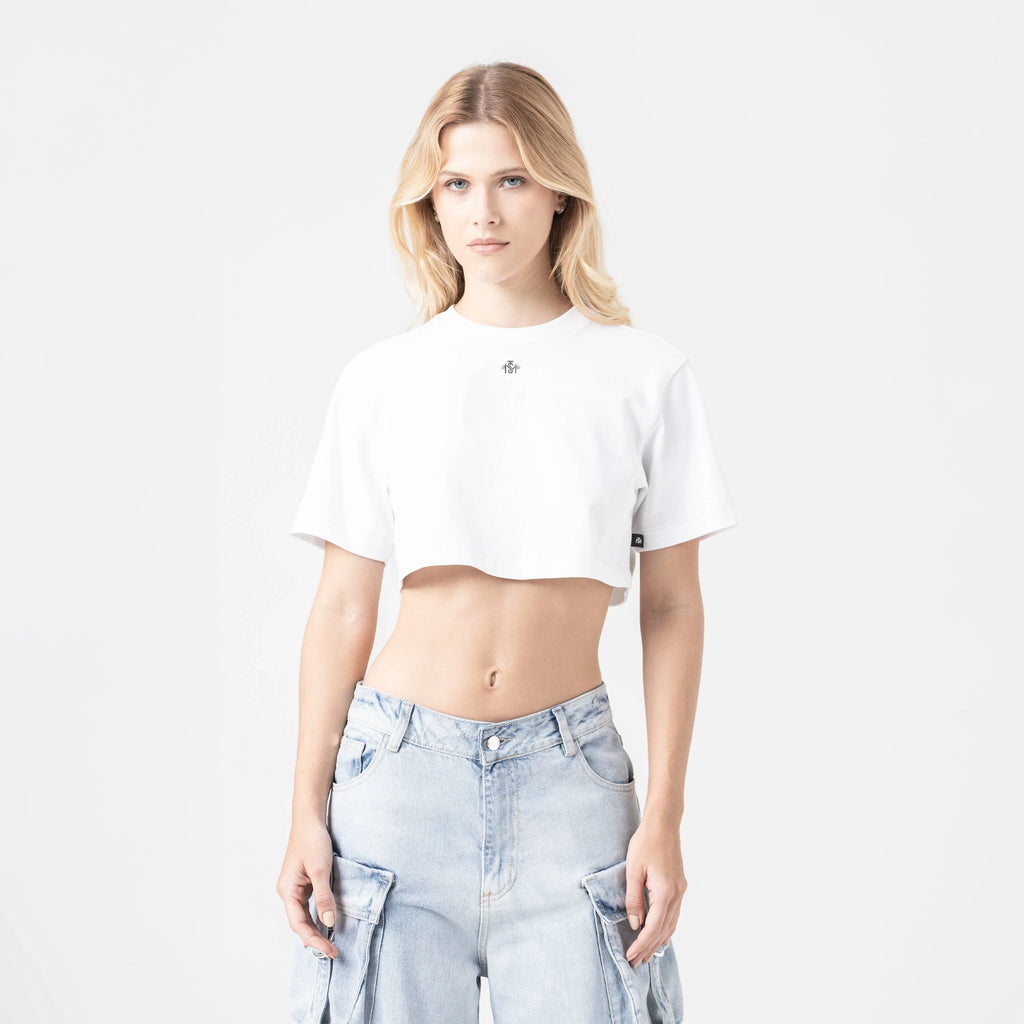 CANELA CROP TOP WHITE FEMENINA