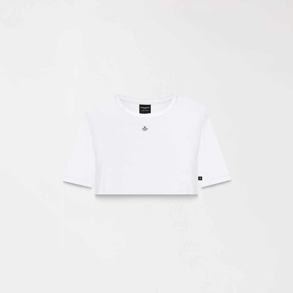 CANELA CROP TOP WHITE FEMENINA