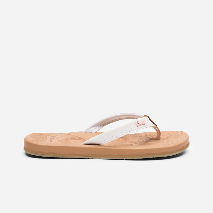 SANDALIA KALEA WHITE  CORAL