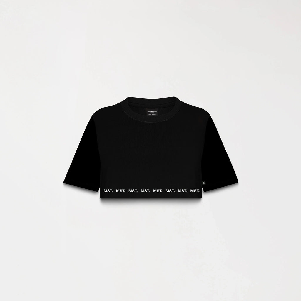 CHARLOTTE CROP TOP BLACK FEMENINA