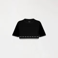 CHARLOTTE CROP TOP BLACK FEMENINA