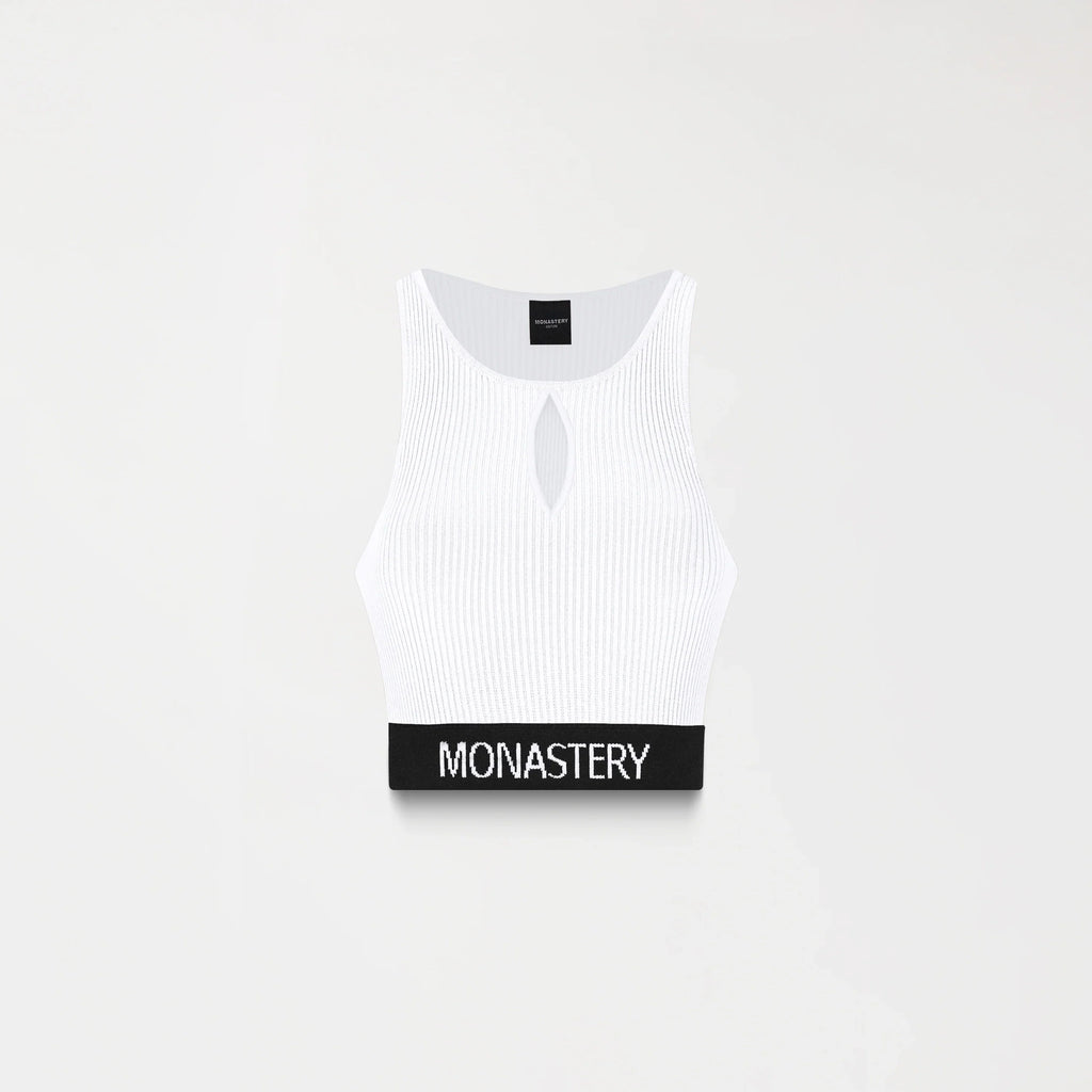 CLAIRE KNITTED TOP WOMEN WHITE