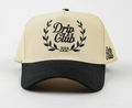 CAP DRIP CLUB BLACK AND CREAM