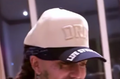 CAP DRIP LIFE STYLE CREAM VISOR BLACK