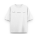 STAYING UPSIDE TEE DRIP BLANCA
