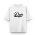 LINE TEE DRIP BLANCA