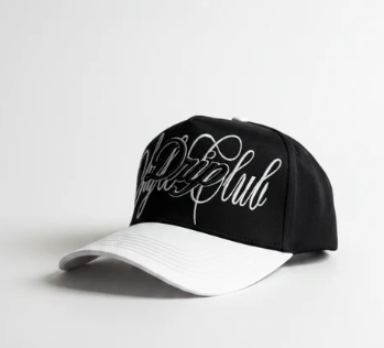CAP DRIP SIGN WHITE AND BLACK
