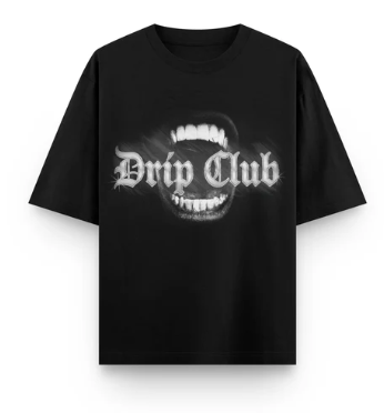 TEE DRIP TEETH BLACK
