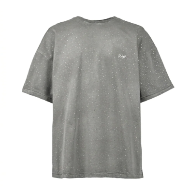 TEE DRIP RIVER WASH GREY
