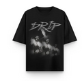 TEE DRIP HORSE BLACK