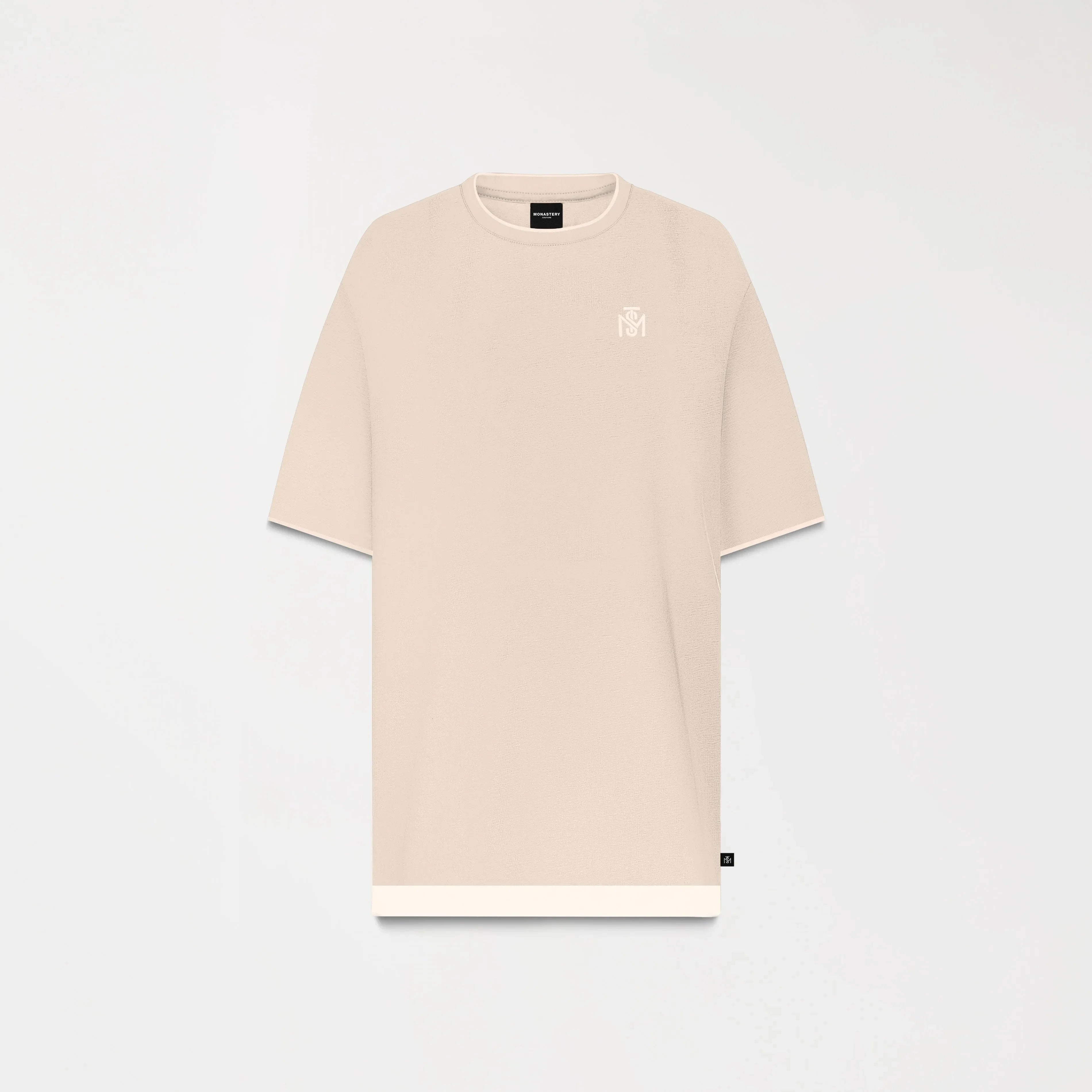 DAFFIELD T-SHIRT OVERSIZED MEN IRISH CREAM