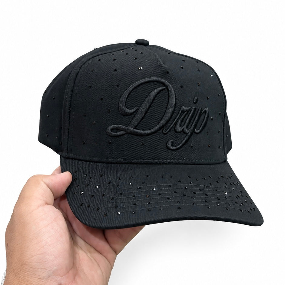 CAP DRIP ALL BLACK STONE BLACK
