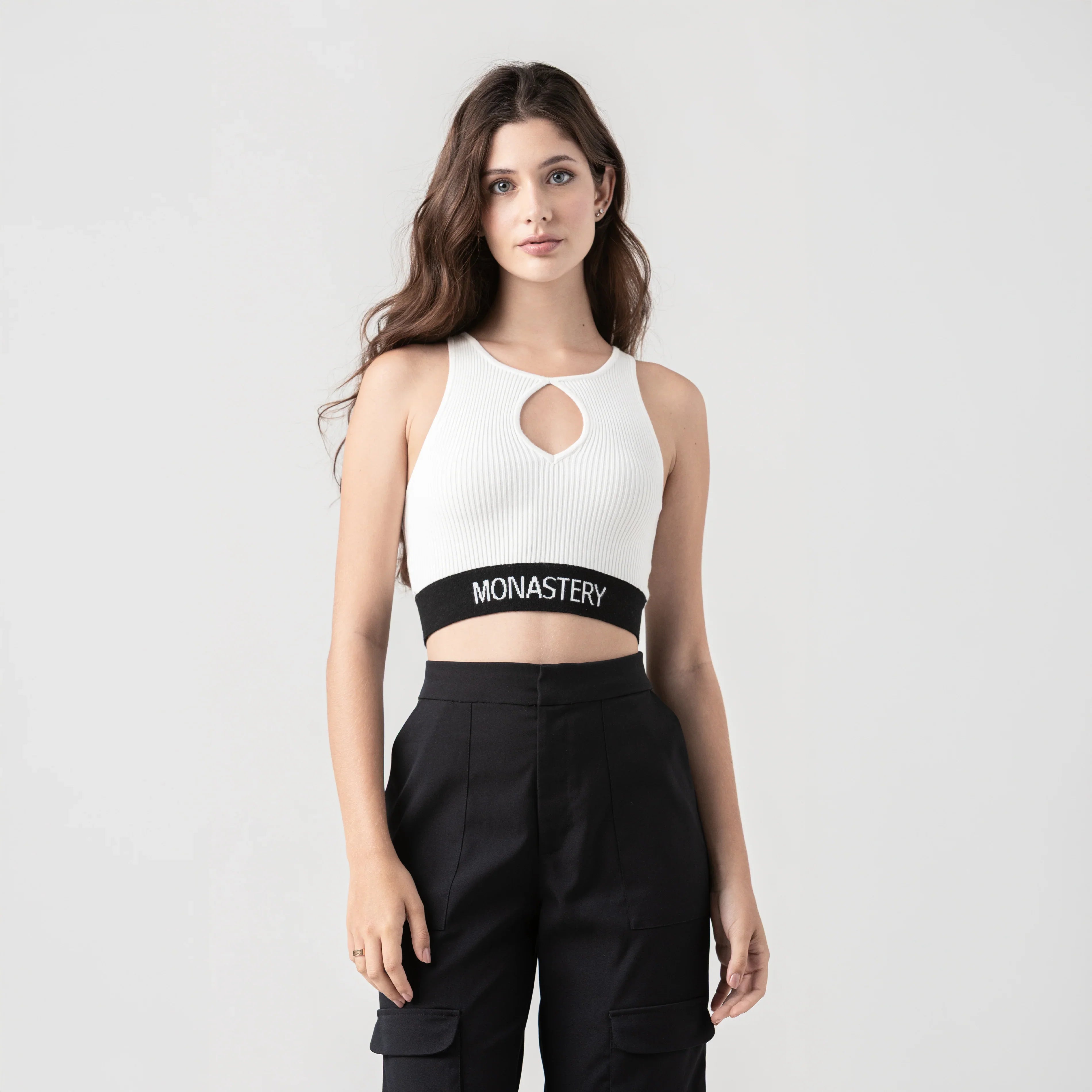 CLAIRE KNITTED TOP WOMEN WHITE