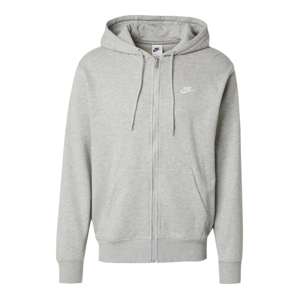 NIKE CLUB MEN SADADERA CAPUCHA FRENCH TERRY GREY
