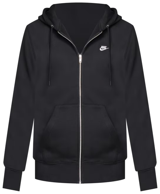 NIKE CLUB MEN SADADERA CAPUCHA FRENCH TERRY BLACK