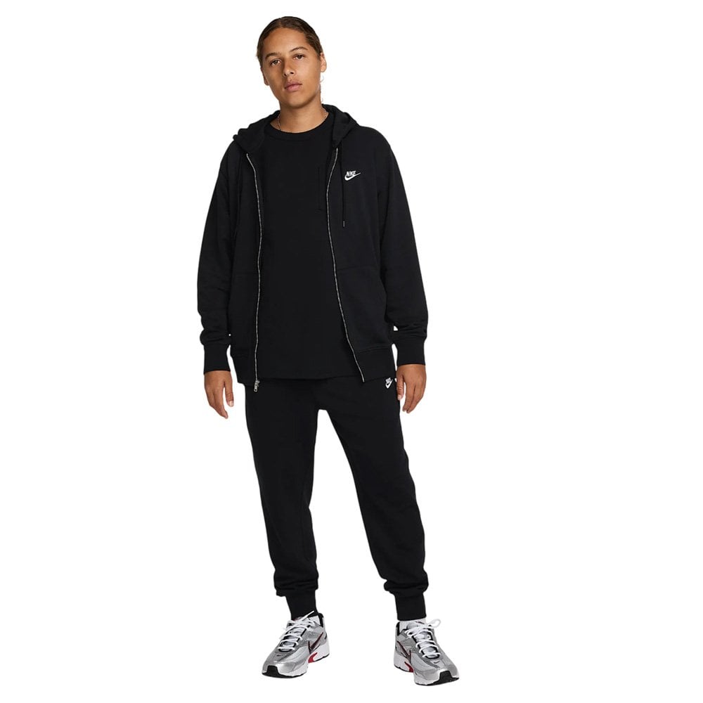 FN3884 010 NIKE CLUB MEN SADADERA CAPUCHA FRENCH TERRY BLACK
